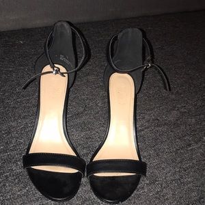 black heels